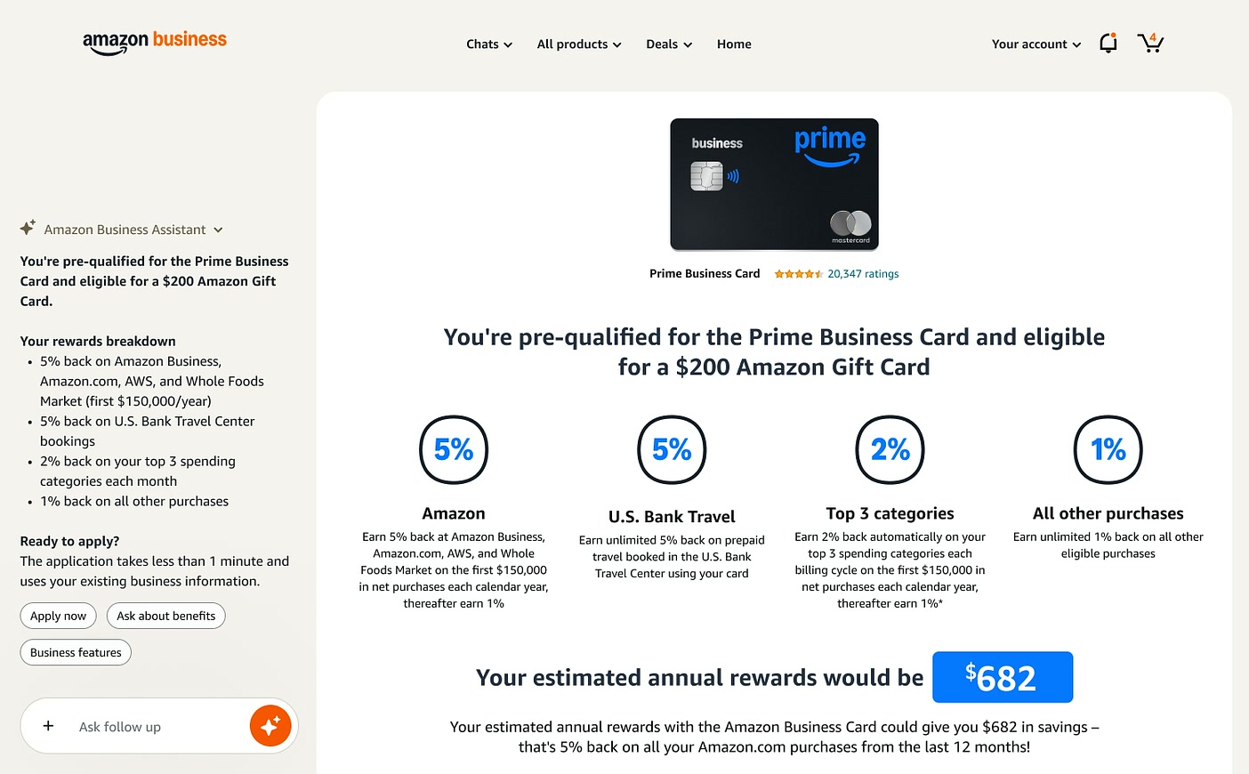 A vision concept for the credit card experience